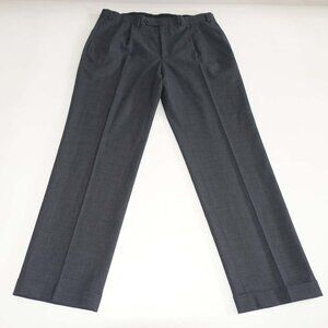 Lauren Ralph Lauren Men's Total Comfort Dress Pants 36 x 32 Charcoal Gray Slacks
